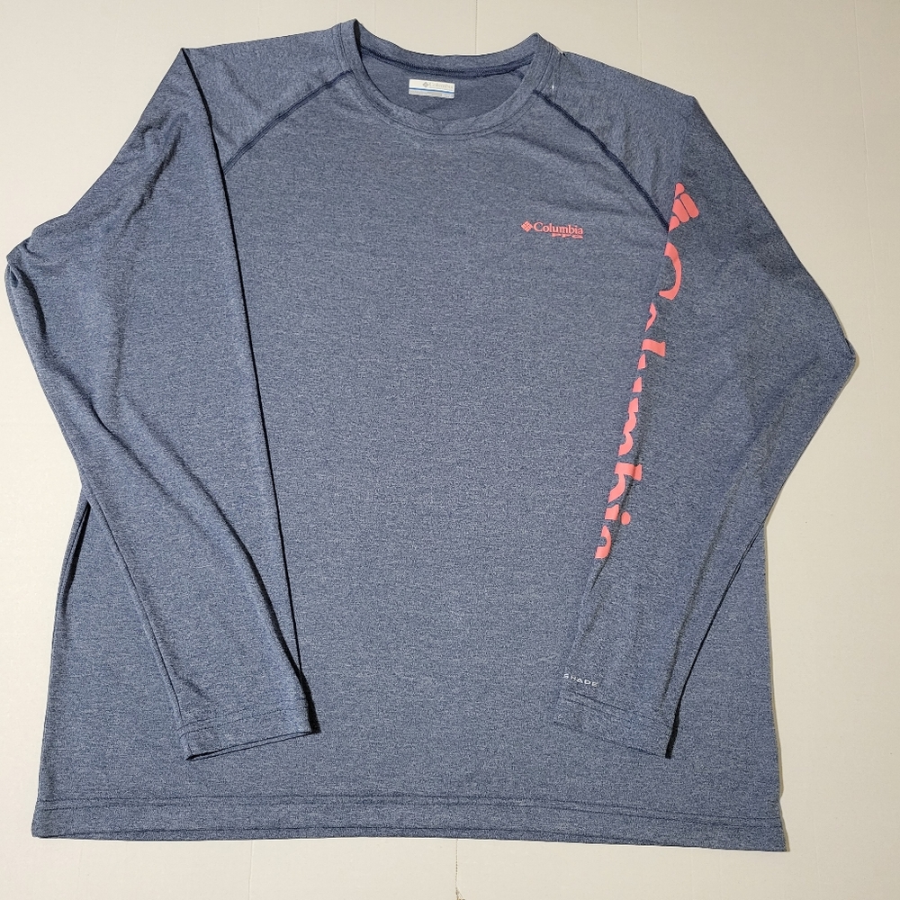 Columbia mens pfg long sleeve t shirt.